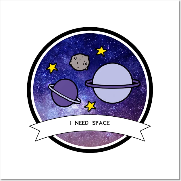 I need space design astronomy stars geek cosmic Wall Art by From Mars